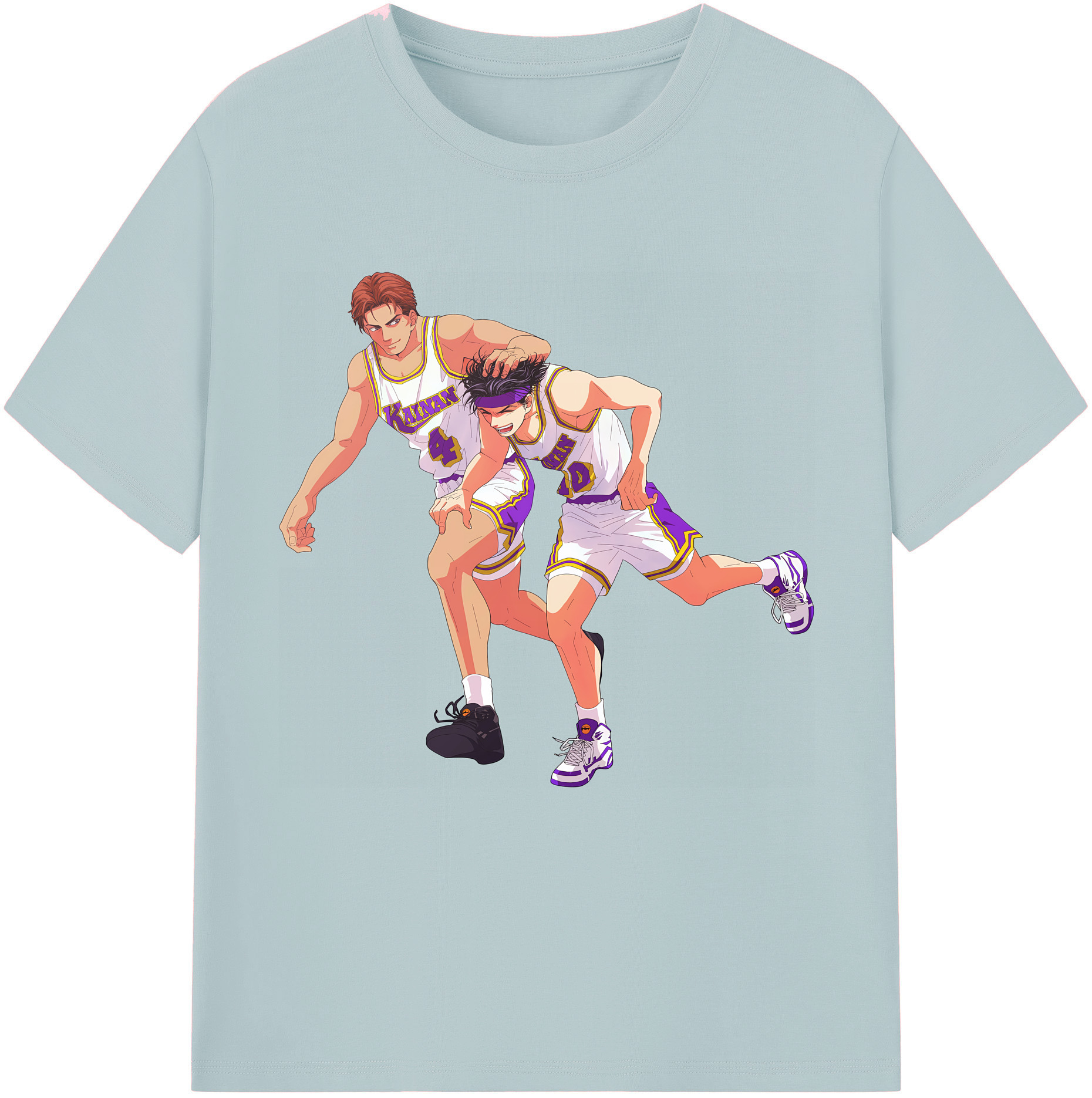 （画像用） SLAM DUNK／スラムダンク 綿100％半袖Tシャツ（フロントプリント）